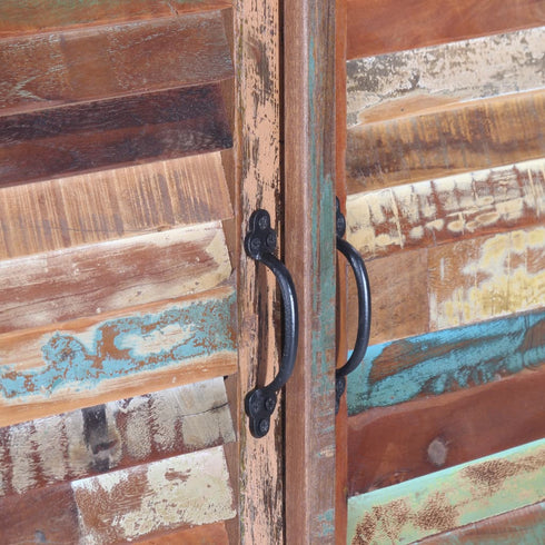 Rustika Rowe -  Wardrobe 90x50x180 cm Solid Reclaimed Wood